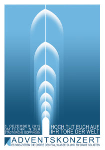 Adventskonzert am Dienstag 3.12.2019