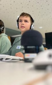 Reporter AG beim Schülerradiotag