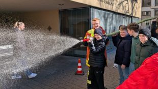 Blaulichttag am Freihof Gymnasium